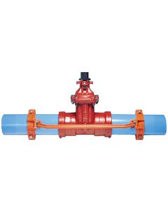 Leemco LG-Series (Pipe-to-Pipe) Restraints for Push-On Gate Valves