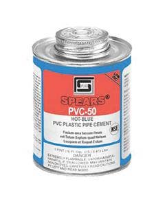 Spears PVC-50 HOT BLUE Medium Body PVC Cement